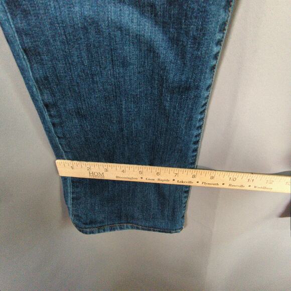 Kut From the Kloth Jeans Womens 8 Short Blue Karen Baby Bootcut Stretch - Picture 7 of 8